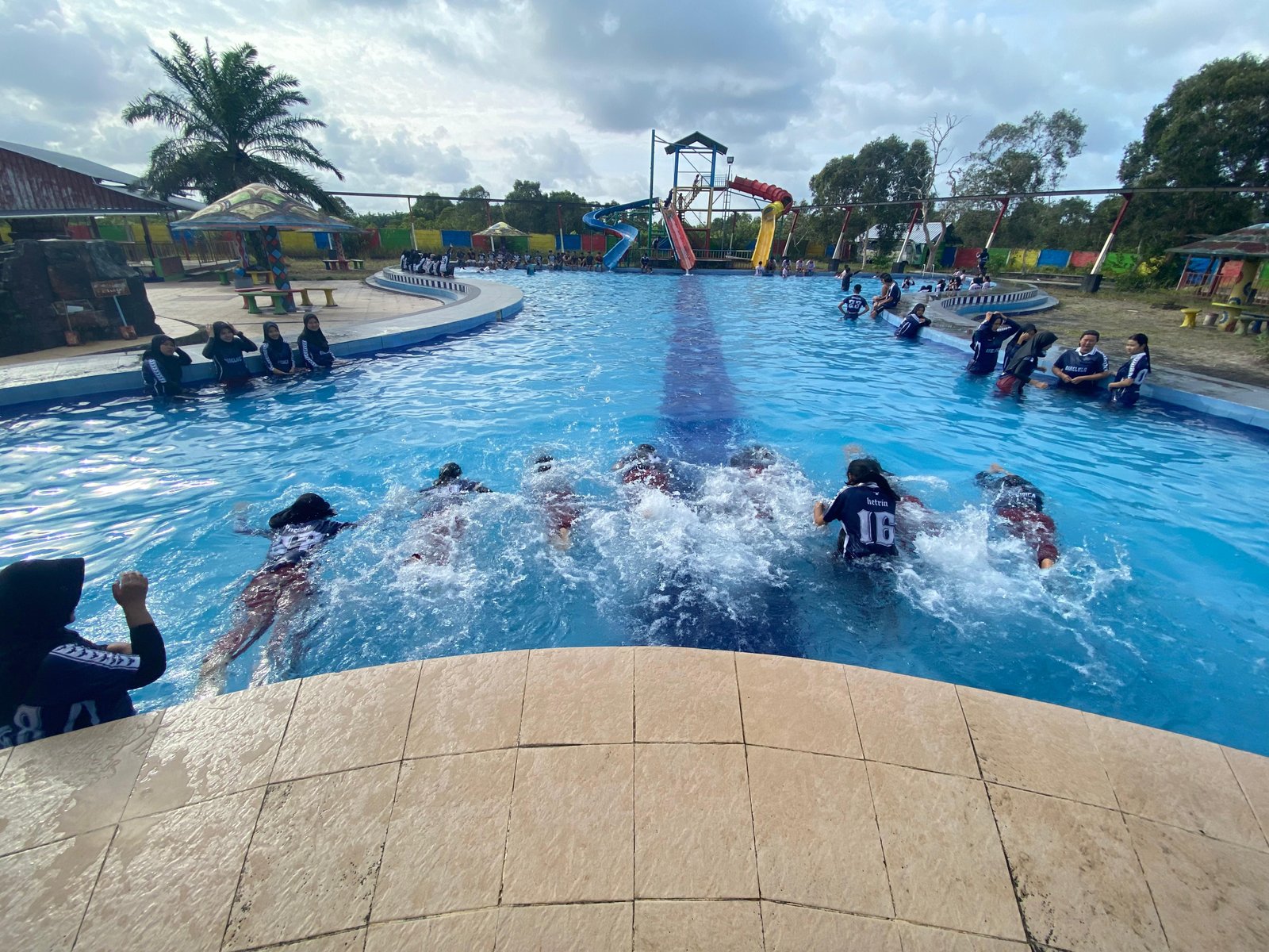 Ujian Praktek Renang PJOK